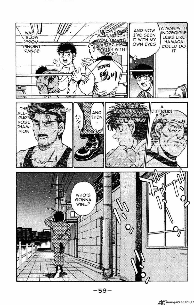 Hajime no Ippo: Fighting Spirit, Chapter 181 image 19